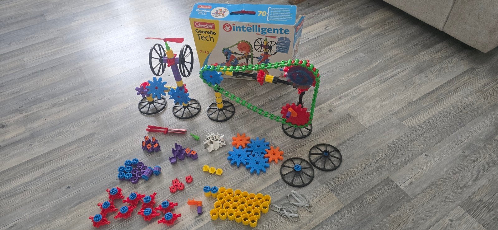 Quercetti Georello tech 266 delig - uren bouwplezier!, Ophalen