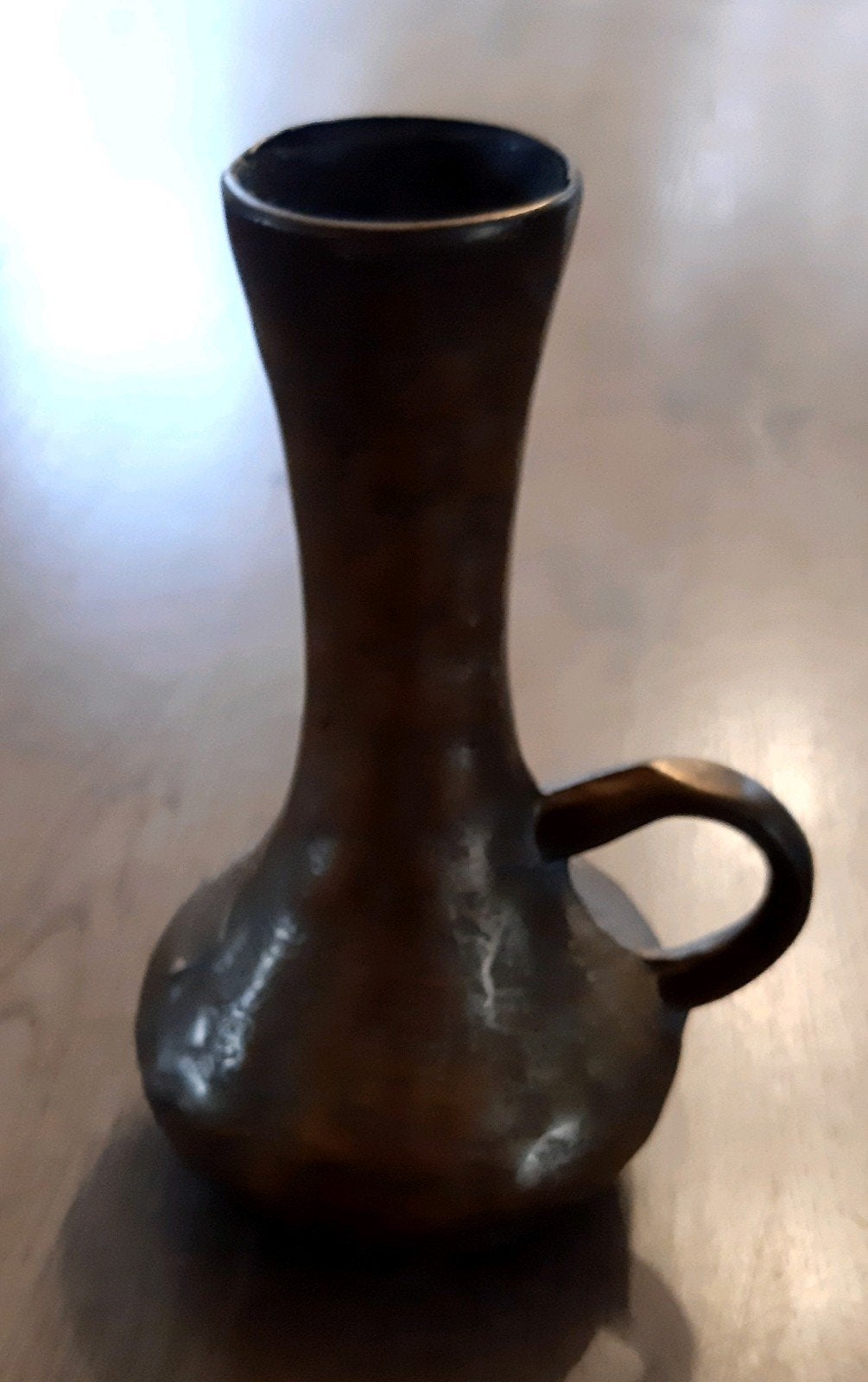 Vaasje in messing, Antiek en Kunst, Ophalen, Koper