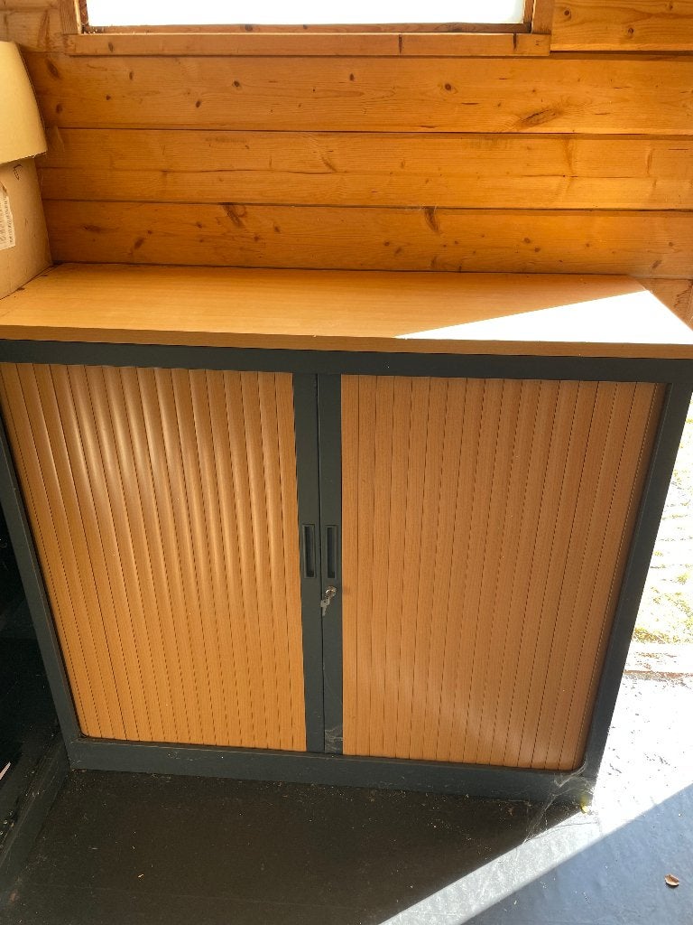 Robuuste afsluitbare archiefkast/dossierkast – 120x43x108, Receptie of Entree, Ophalen, Gebruikt, Kast