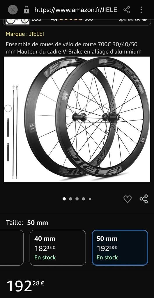 Roues de vélo  nouvelle, Vélos & Vélomoteurs, Enlèvement ou Envoi, Neuf