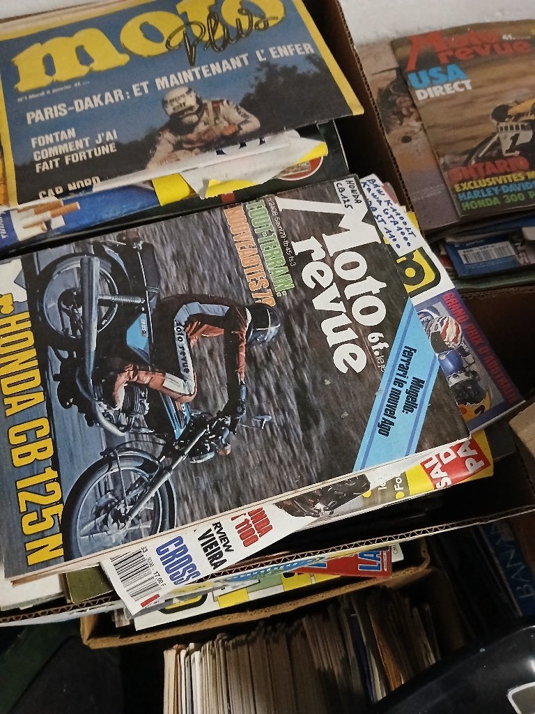 collection moto revue moto journal ect, Livres, Enlèvement, Utilisé, Général