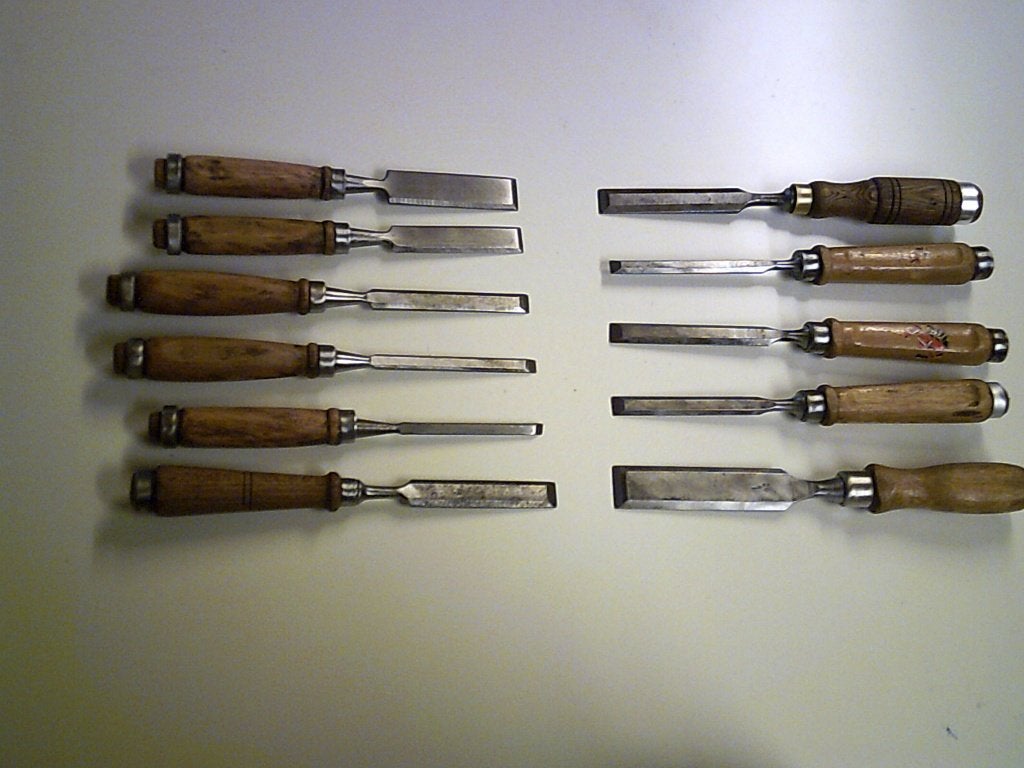 Houtbeitels Antiek Vintage, Antiek en Kunst, Antiek | Gereedschap en Instrumenten, Ophalen of Verzenden