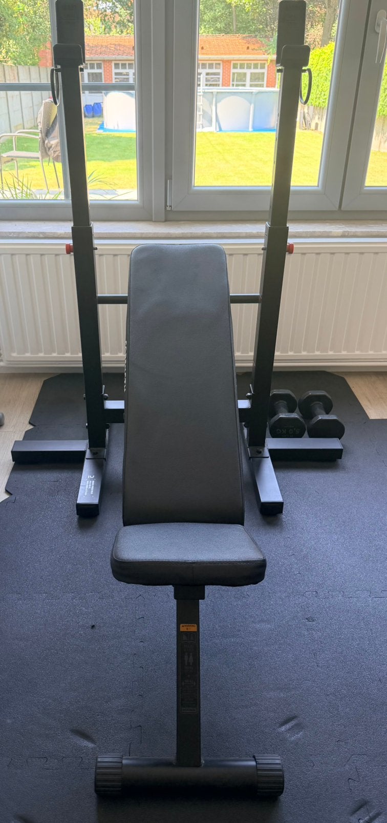 Bench recht of 30 graden, Ophalen, Zo goed als nieuw