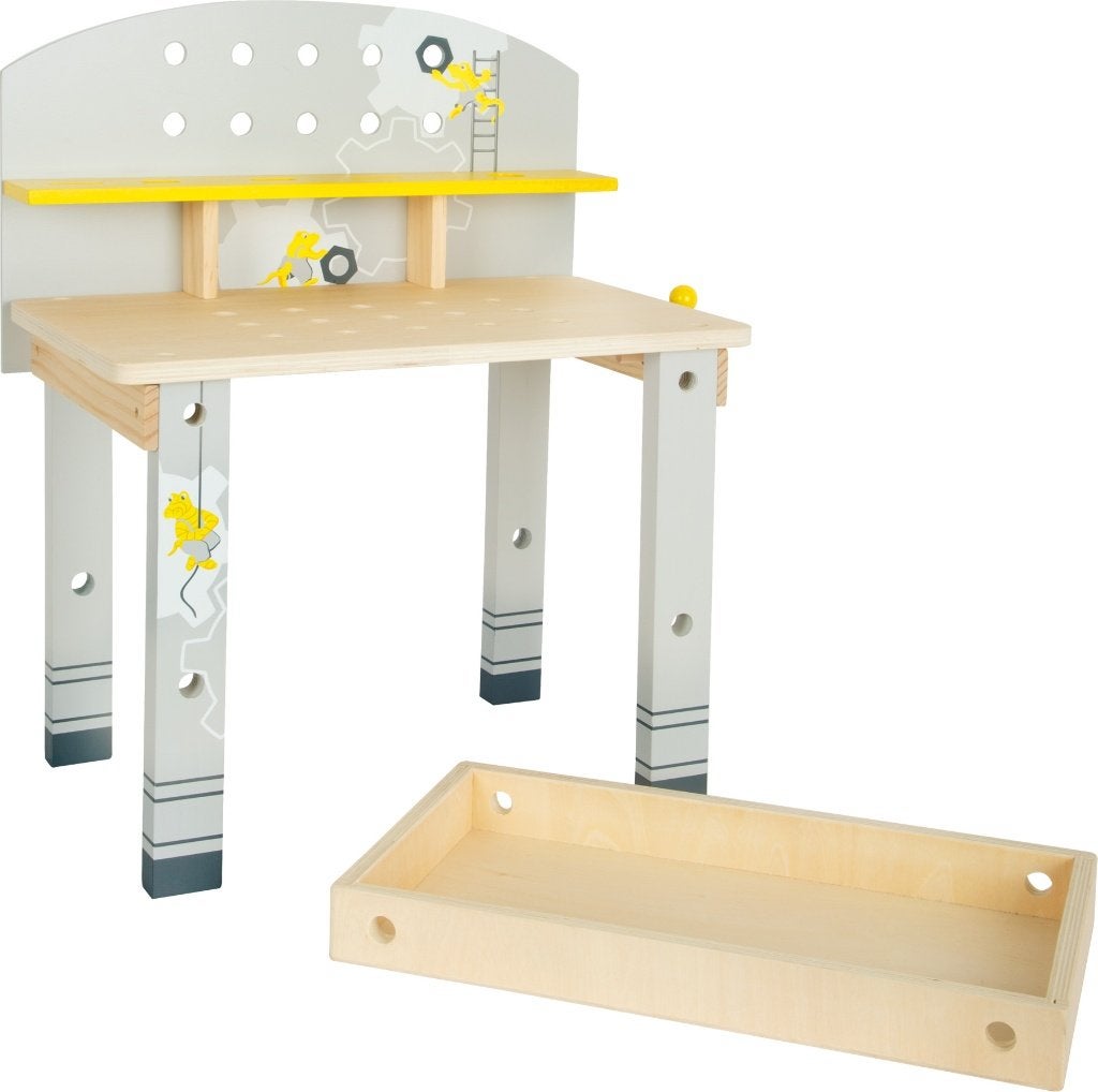 Houten kinderwerkbank fix-it incl accessoires, Enlèvement ou Envoi, Neuf, Autres types