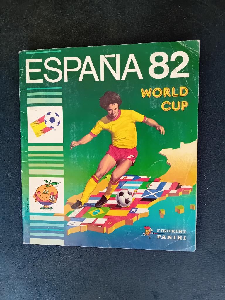 panini stickerboek WK Spanje 82, Enlèvement ou Envoi, Comme neuf, Image
