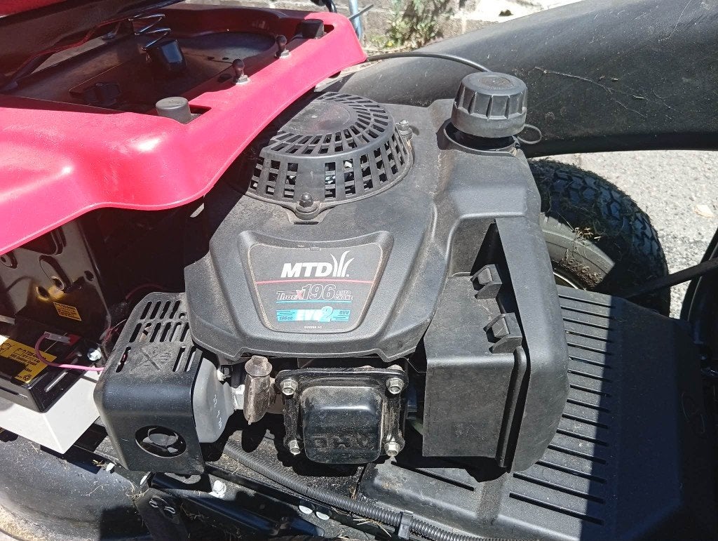 tracteur, Jardin & Terrasse, Tondeuses autoportées, Enlèvement, Comme neuf, Autre, Vitesses