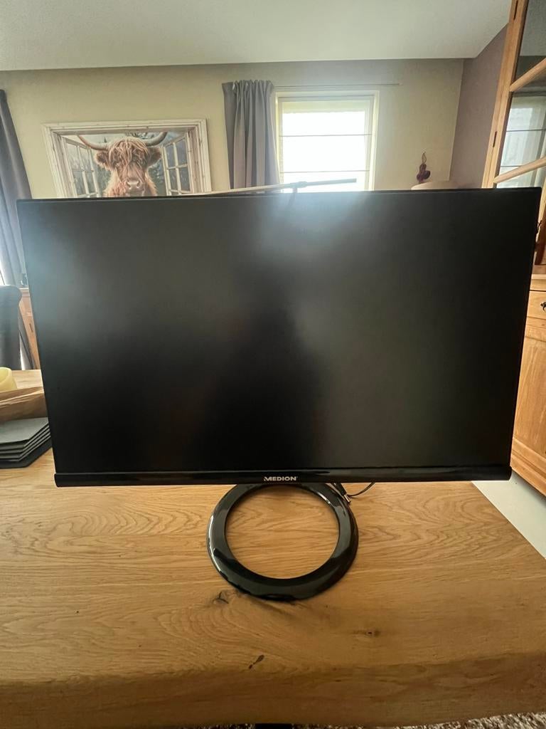 MEDION scherm 59,8 cm, Computers en Software, Monitoren, Ophalen, Zo goed als nieuw, LED