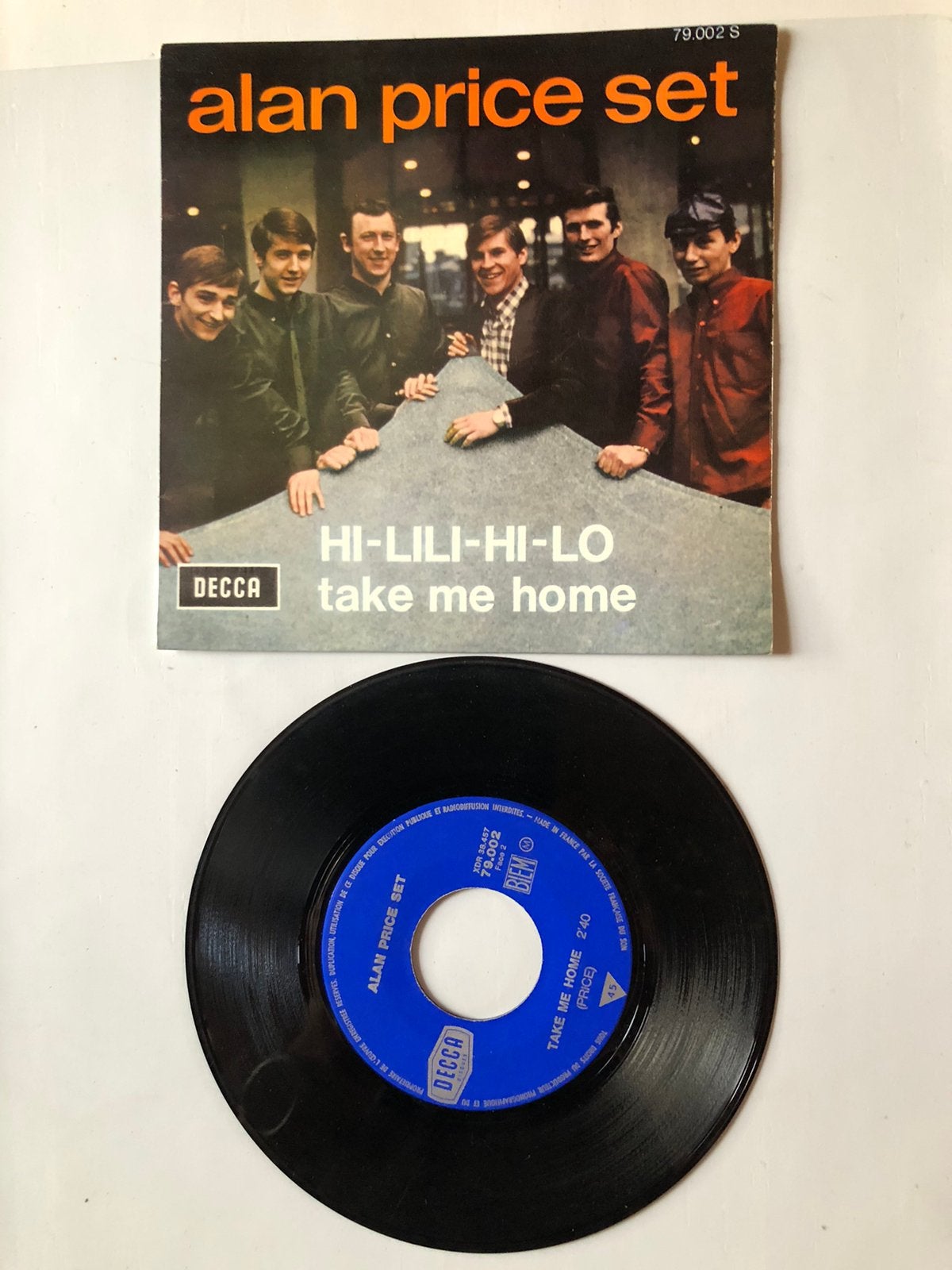 Set Alan Price : hi lilli hi lo (1966 ; neuf), Envoi, Comme neuf