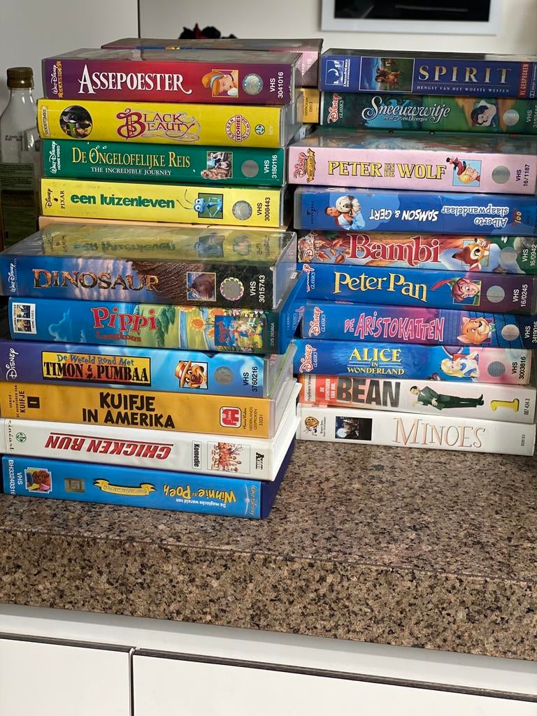 VHS, Dessin animé, Tous les âges, Enlèvement, Utilisé