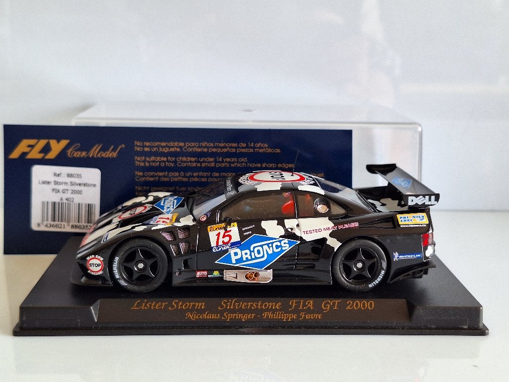 Fly Lister Storm Silverstone FIA GT 2000, #15 A402, Overige merken, Racebaan, Verzenden, Nieuw