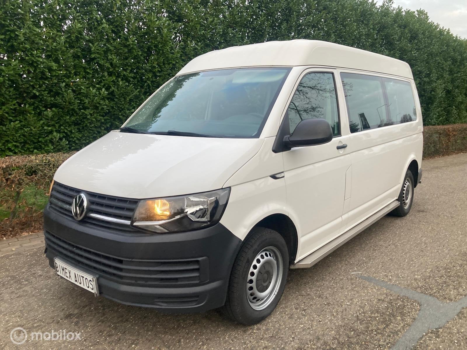 Volkswagen Transporter L2H2 9 PERS CNG/BENZINE € 13950,- +, Autos, Autre carrosserie, 2280 kg, Particulier, Tissu