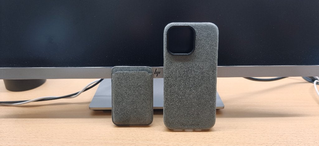 Alcanside alcantara case, Telecommunicatie, Mobiele telefoons | Hoesjes en Screenprotectors | Apple iPhone, MagSafe, Ophalen of Verzenden