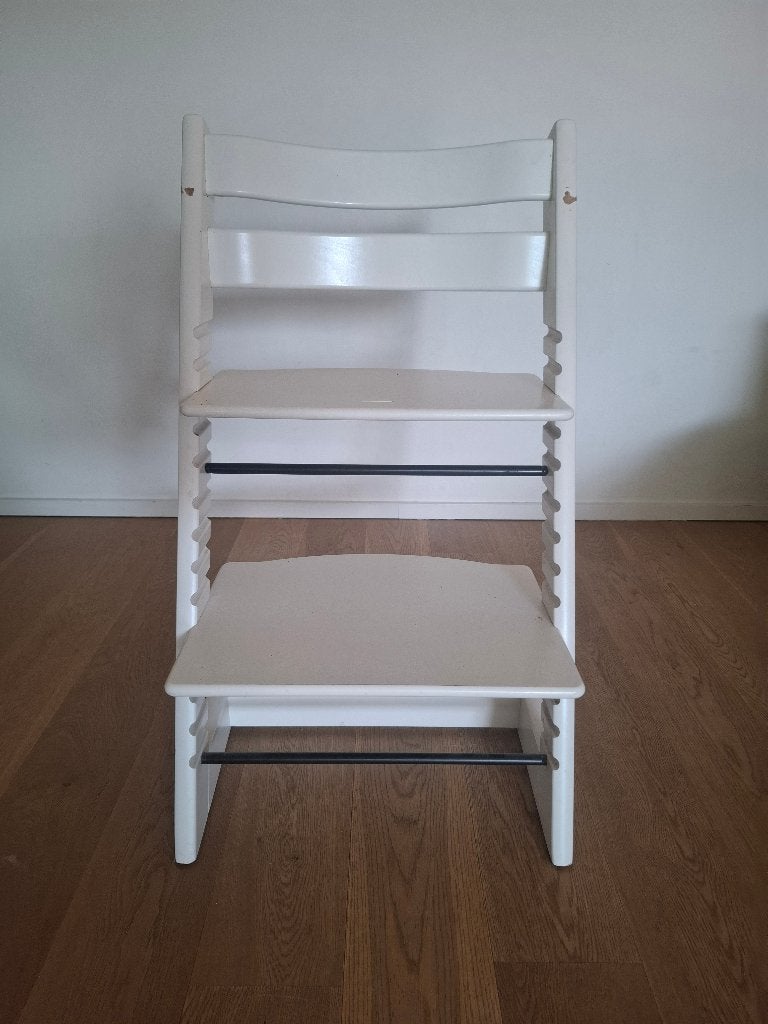 Stokke Tripp Trapp kinderstoel, Kinderen en Baby's, Kinderstoelen, Ophalen, Gebruikt, Meegroeistoel, Aanschuifbaar