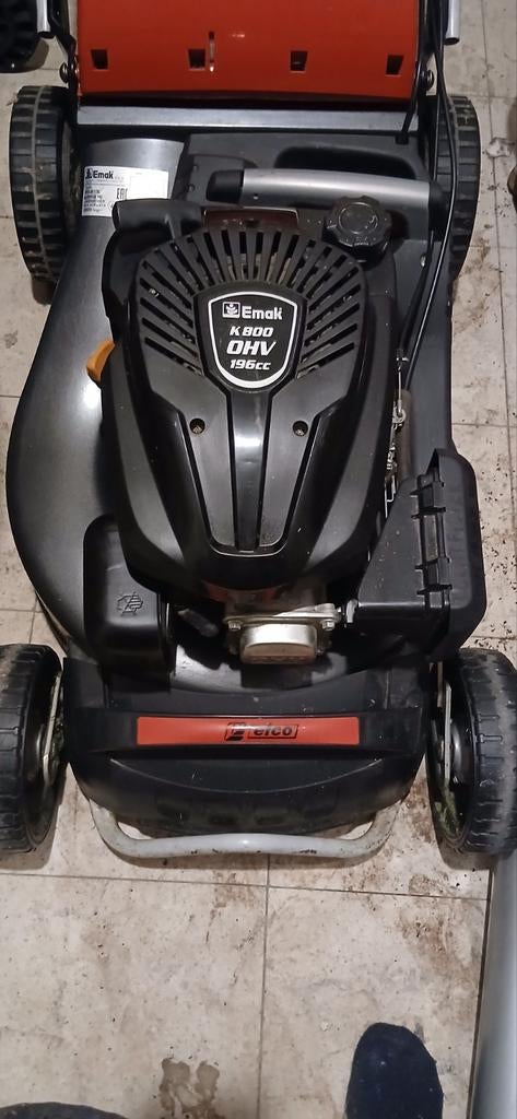 Efco AR 53TK Aluminium Pro, Ophalen, Opvangzak