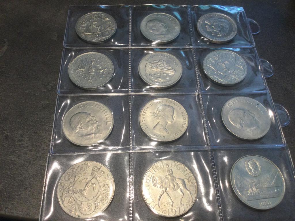 Verenigd koninkrijk 12 diverse munten, Postzegels en Munten, Ophalen of Verzenden, Munten