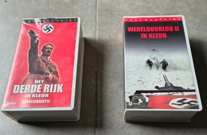 WWOII casettes, CD & DVD, VHS | Documentaire, TV & Musique, À partir de 16 ans, Enlèvement, Comme neuf, Documentaire