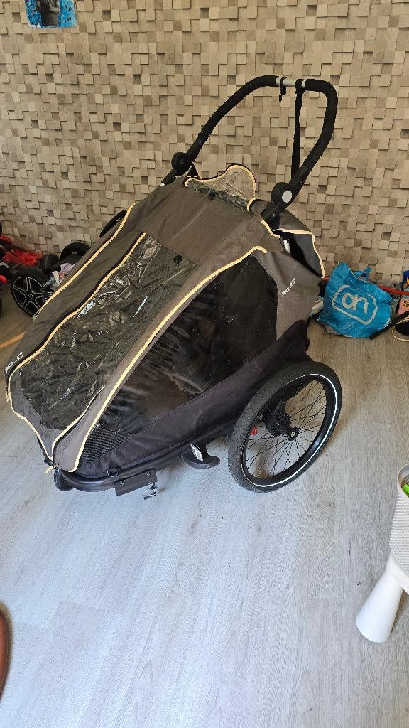 Fietskar 2 kinderen, Ophalen