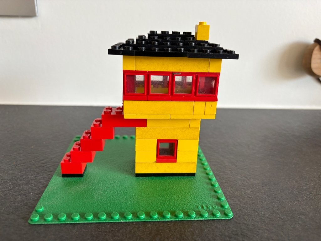 Twee LEGO gebouwtjes vintage, Ophalen, Gebruikt, Lego, Architecture