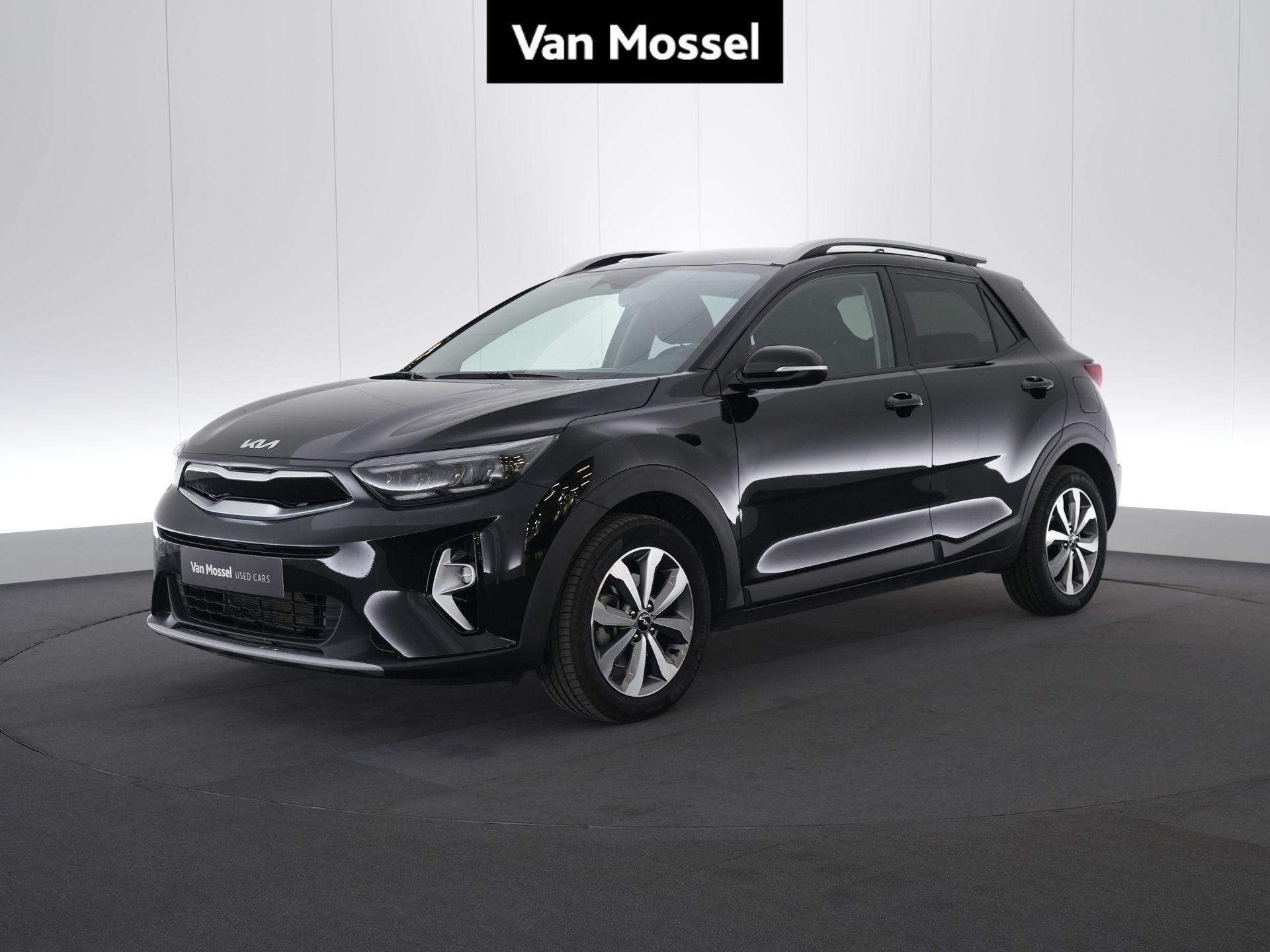 KIA Stonic 1.0 T 100 Style Edition DCT, Auto's, Dealer onderhouden, Zwart, Bedrijf, 5 zetels