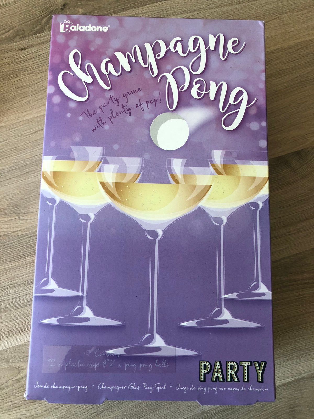 Champagne Pong, Ophalen, Zo goed als nieuw