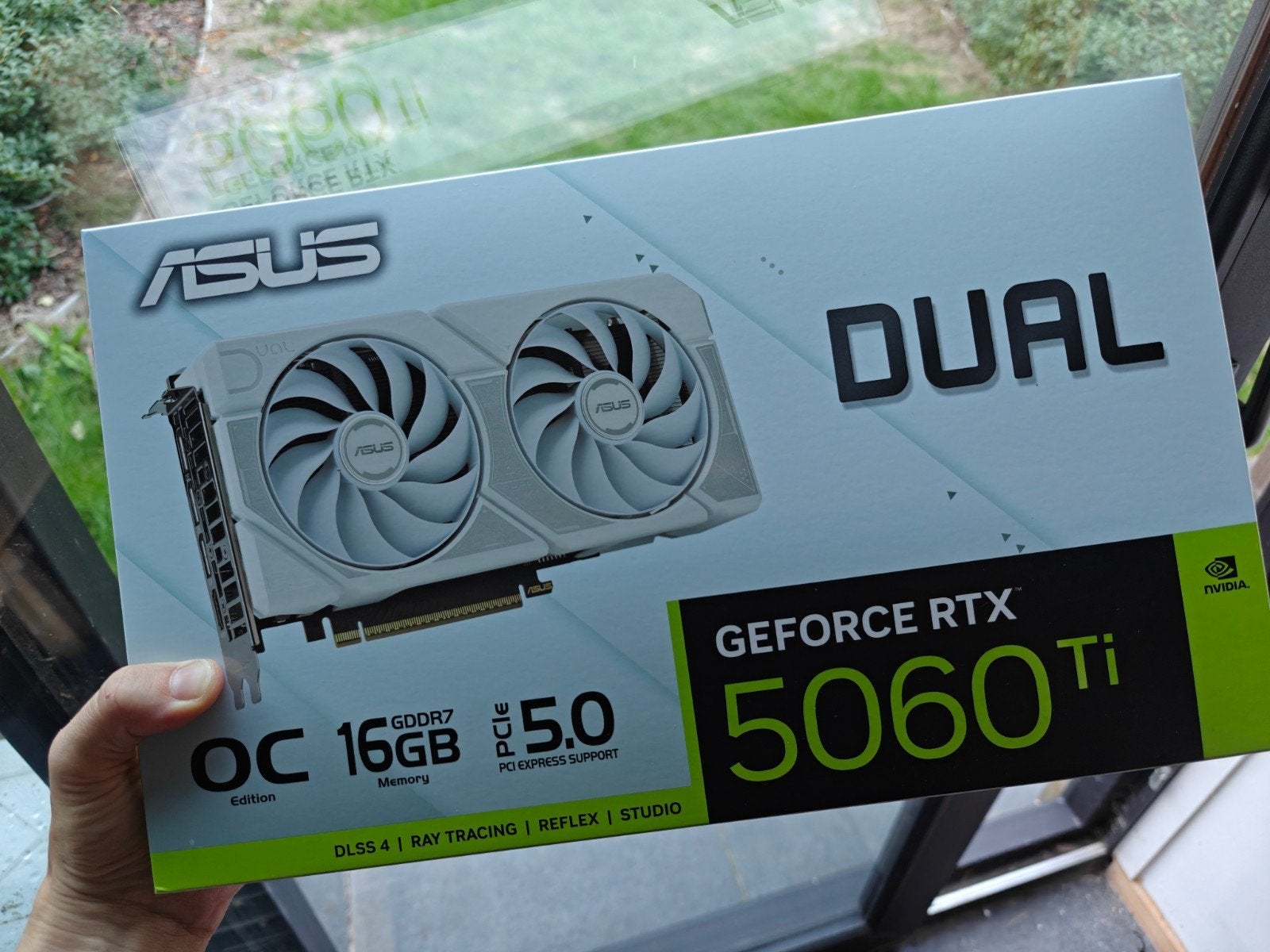 NIEUW Asus Dual RTX 5060 Ti OC 16GB White, Neuf, Enlèvement ou Envoi, GDDR6, HDMI