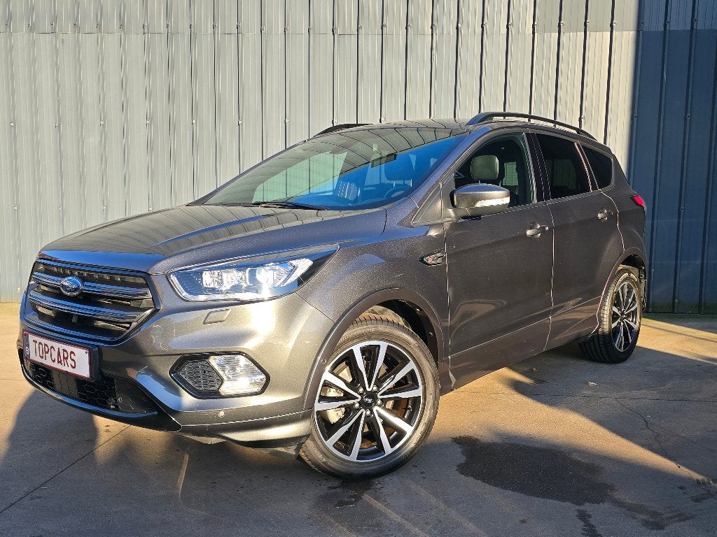 ✔FORD KUGA 1.5i ST-line 2019 Euro6❕ Apps, Trekhaak.., Auto's, Ford, Voorwielaandrijving, 1498 cc, 4 cilinders, Alcantara