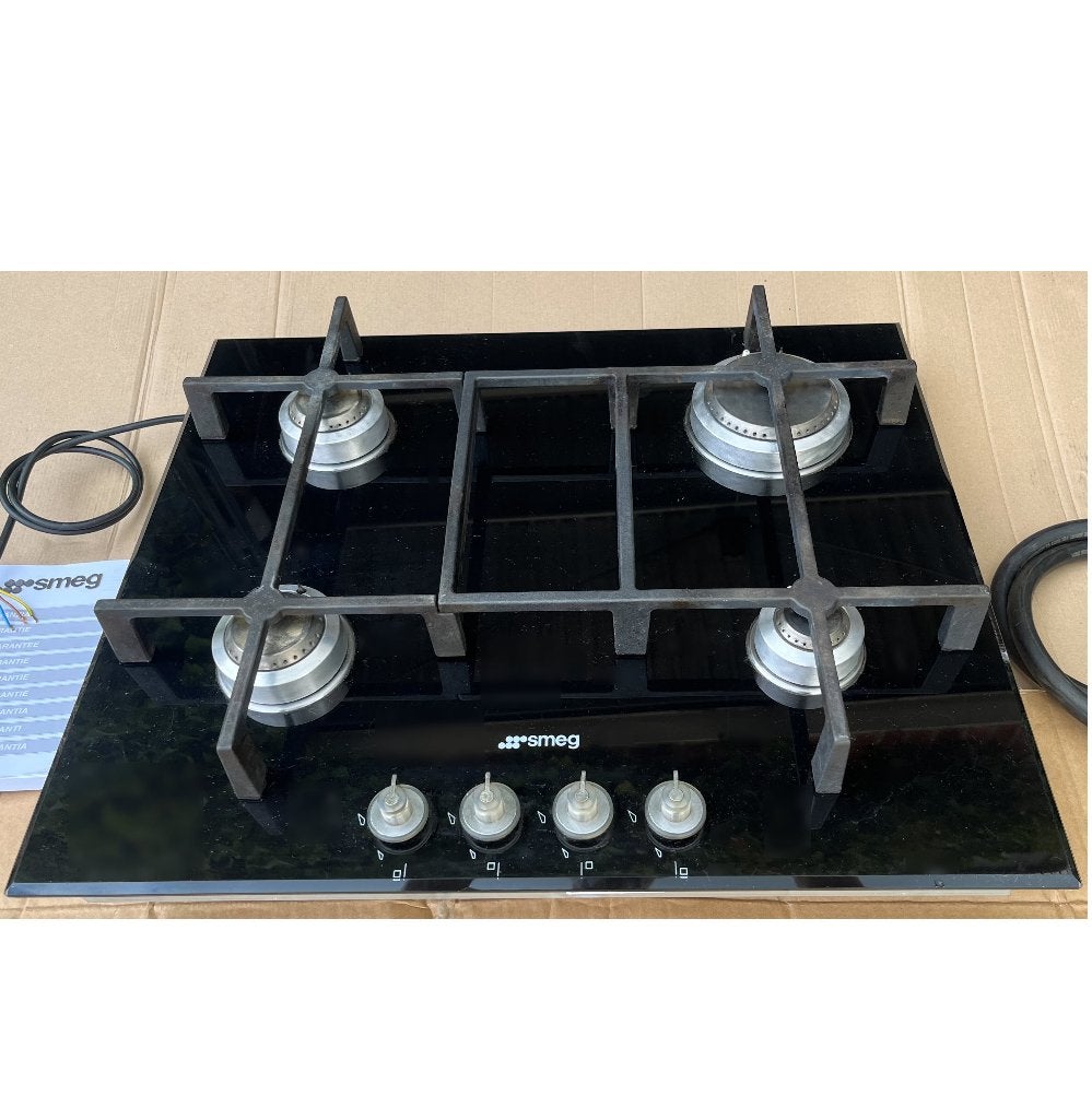 Table de cuisson à gaz SMEG PV640NBN 60 cm - vitrocéramique, Electroménager, Gaz, 4 zones de cuisson, Encastré, Enlèvement