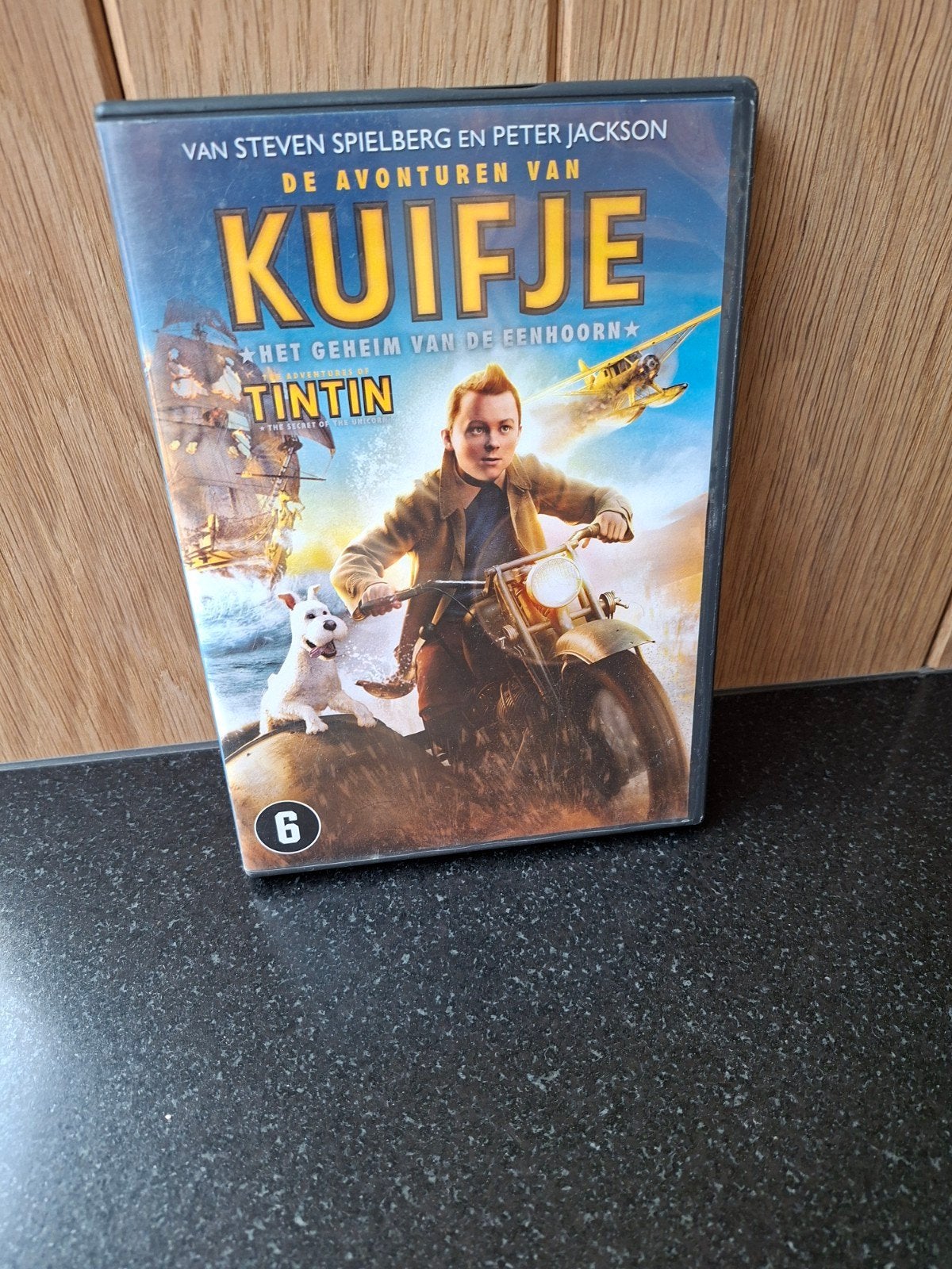 dvd de,avonturen van kuifje, Cd's en Dvd's, Ophalen of Verzenden, Gebruikt