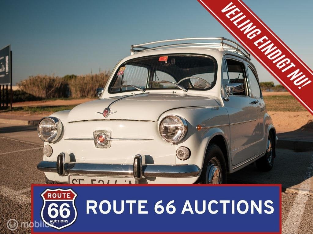 SEAT 600 E | 1972 | Route 66 Auctions, Achat, Entreprise, Boîte manuelle, Autre carrosserie