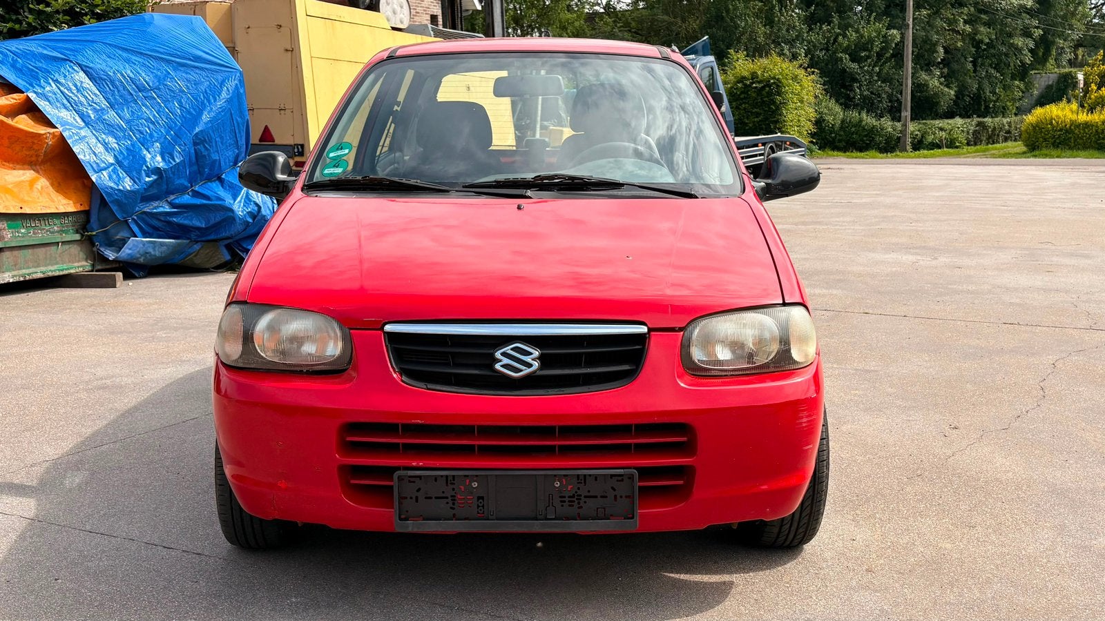 SUZUKI ALTO 1.0BENZINE AUTOMAT VAN 2005 MET 120DKM, Autos, Suzuki, Rouge, Achat, Entreprise, Automatique