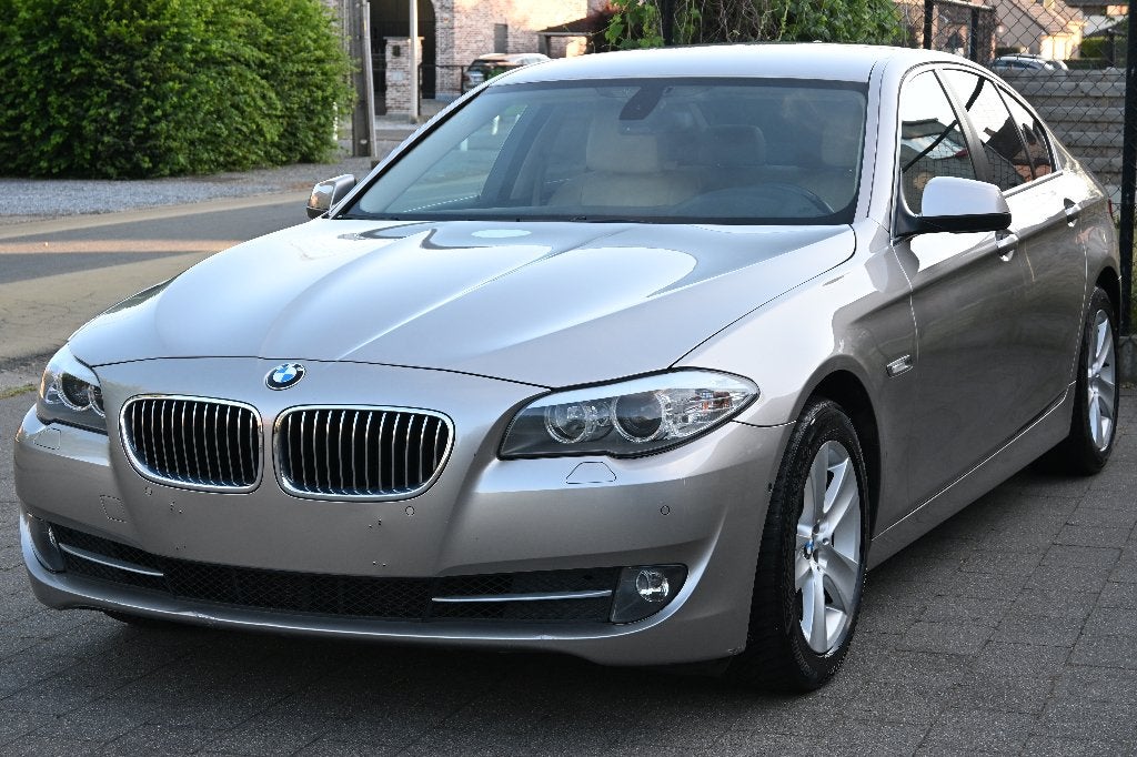 BMW 520dAS F10 Automaat Navi 360Camera Leder Sportzetels !, Auto's, BMW, Automaat, Euro 5, Achterwielaandrijving, 1995 cc