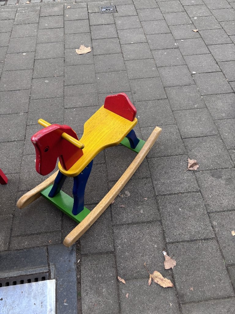 hobbelpaard, Ophalen, Gebruikt