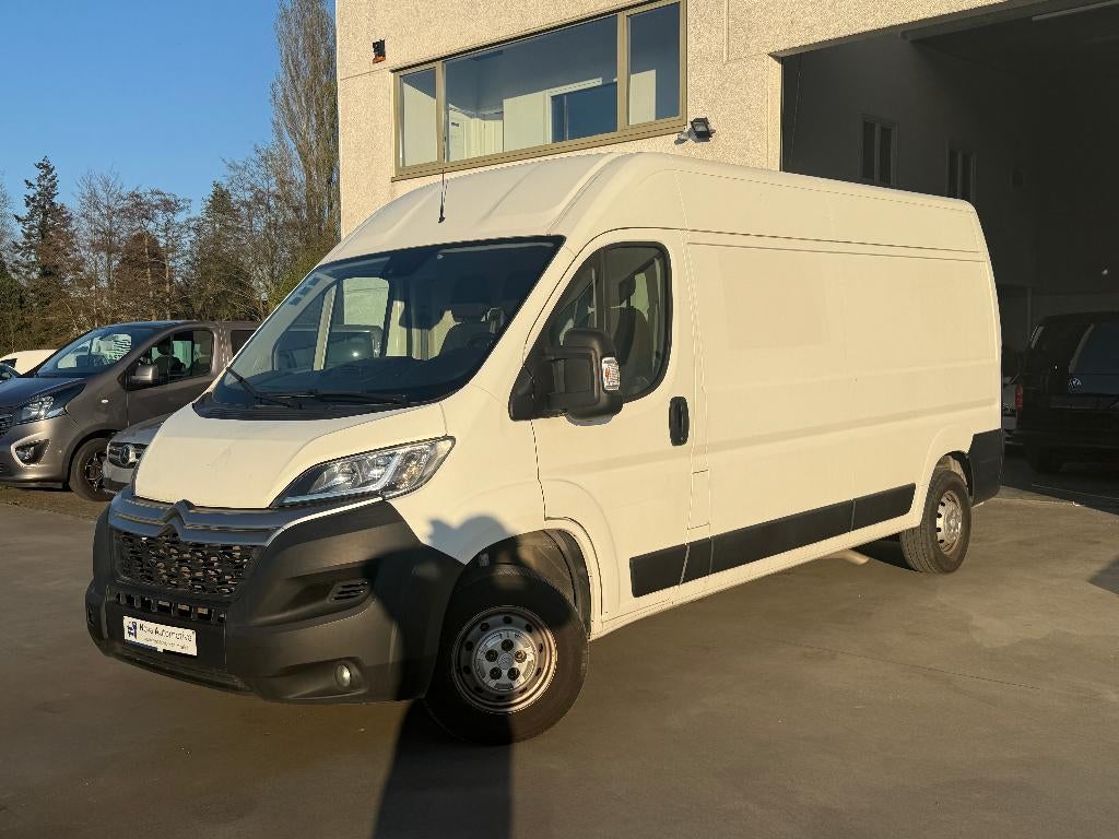 Citroen Jumper 2.2 HDI, 2021, BTW AFTREKBAAR, 1ste Eig, L3H2, Auto's, Bestelwagens en Lichte vracht, Voorwielaandrijving, Stof
