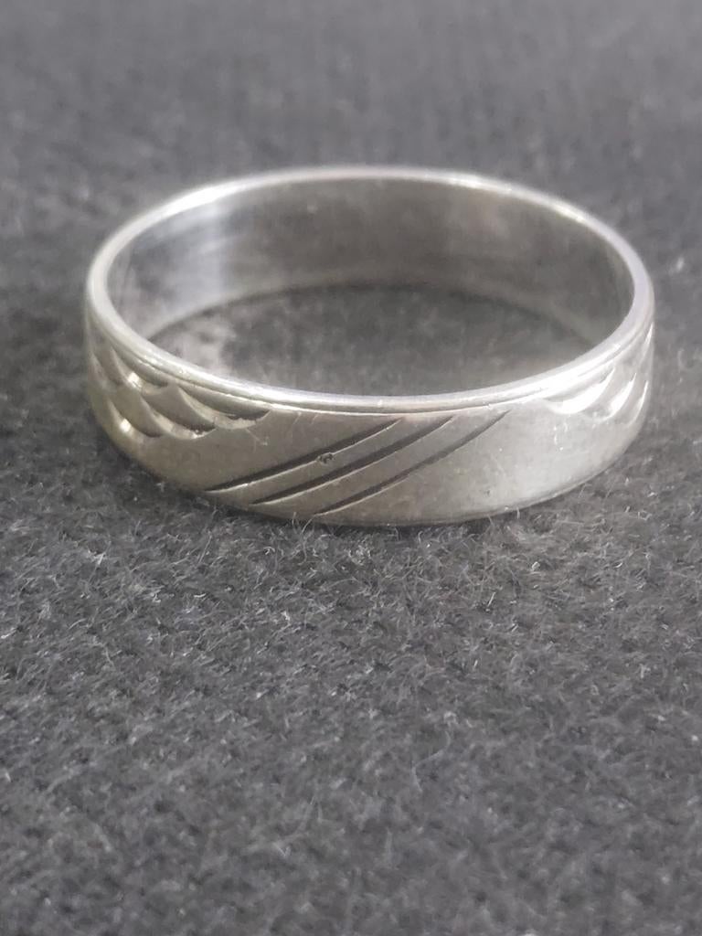 Zilver Ring, Handtassen en Accessoires, Ringen, Ophalen of Verzenden, Zilver, Zilver