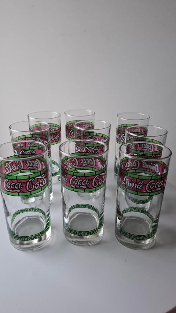 Verres coca-cola vintage style "Tiffany"