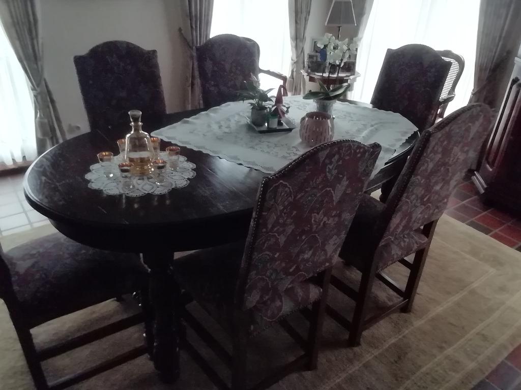 Stoelen, Huis en Inrichting, Ophalen, Gebruikt, Rustiek, Stof