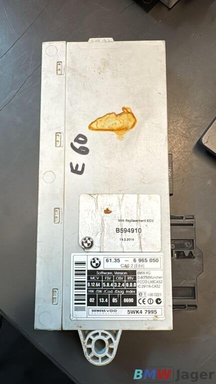 CAS 2-module BMW E60 E61 61356965050, Auto-onderdelen, Gebruikt, Ophalen of Verzenden, BMW, BMW