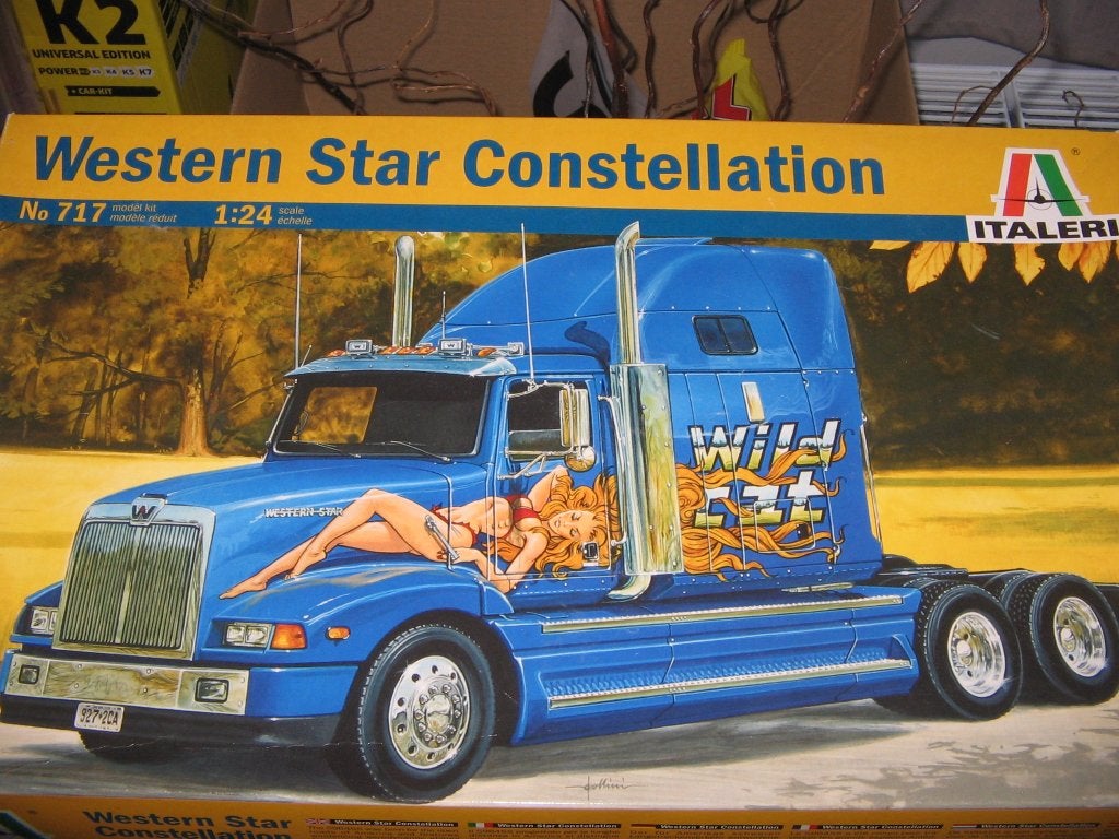 bouwdozen van vrachtwagens op 1/25, Hobby en Vrije tijd, Modelbouw | Auto's en Voertuigen, Ophalen, Nieuw, Truck, Italeri