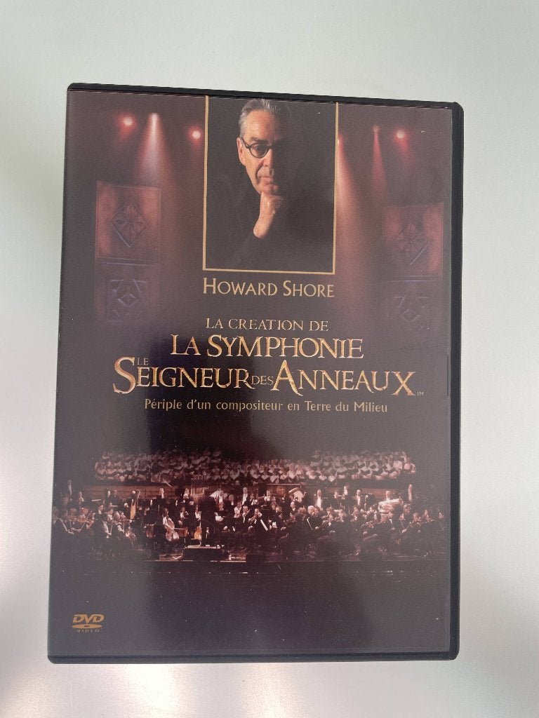 DVD Howard Shore La symphonie seigneur des anneaux, CD & DVD, Enlèvement, Comme neuf, Film