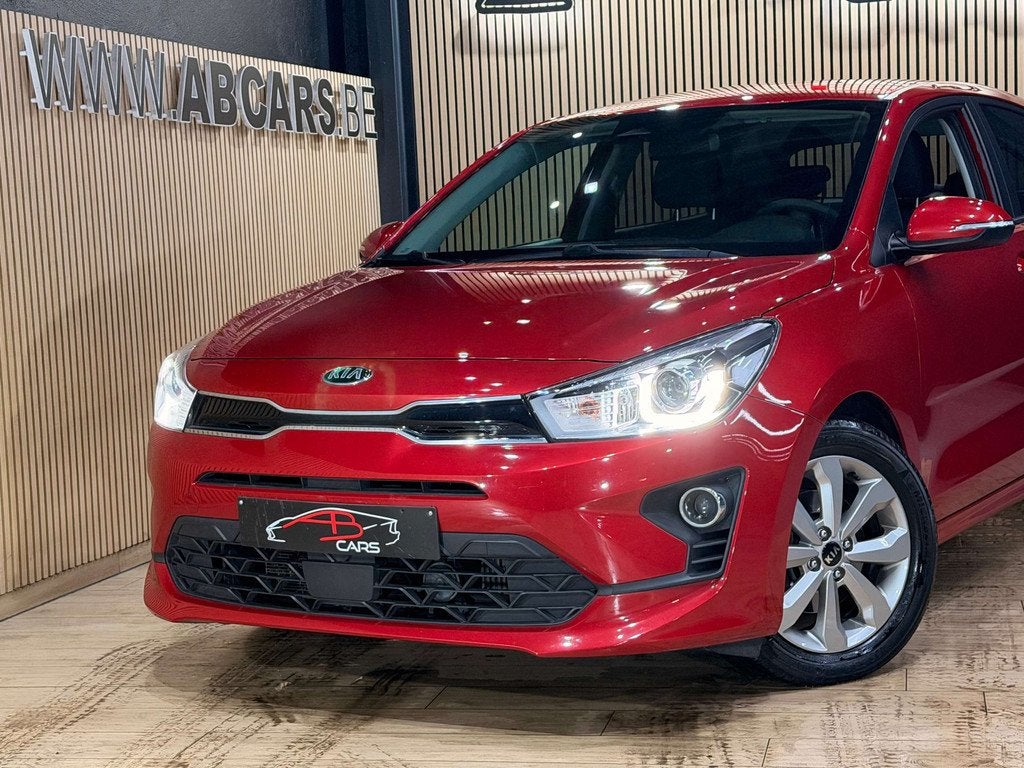 Kia Rio 1.0 * GARANTIE 12 MOIS * 1ER PROPRIETAIRE *, Autos, Rouge, Achat, 998 cm³, Euro 6