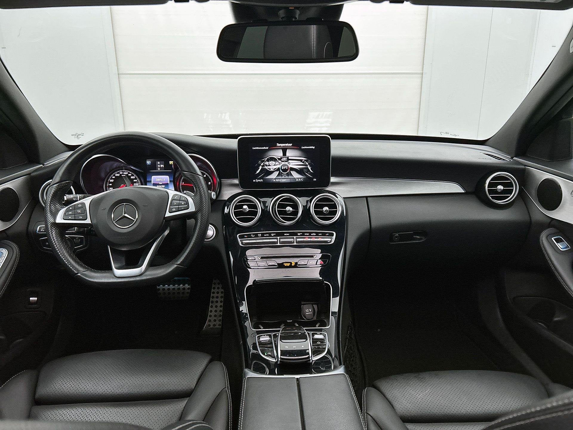 Mercedes-Benz C-klasse Estate 180 D | Night Pack | Panoramis, Auto's, Gebruikt, 4 cilinders, 116 pk, Automatische klimaatregeling