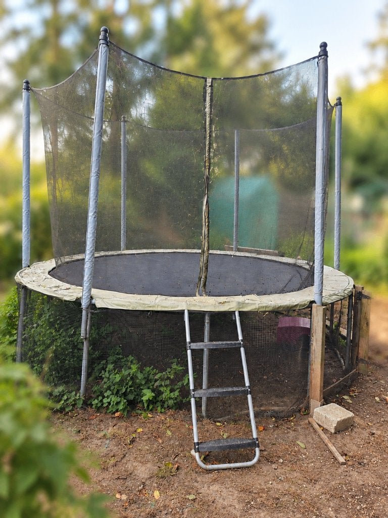 Trampoline extérieur 3 m 60cm, Enlèvement, Utilisé