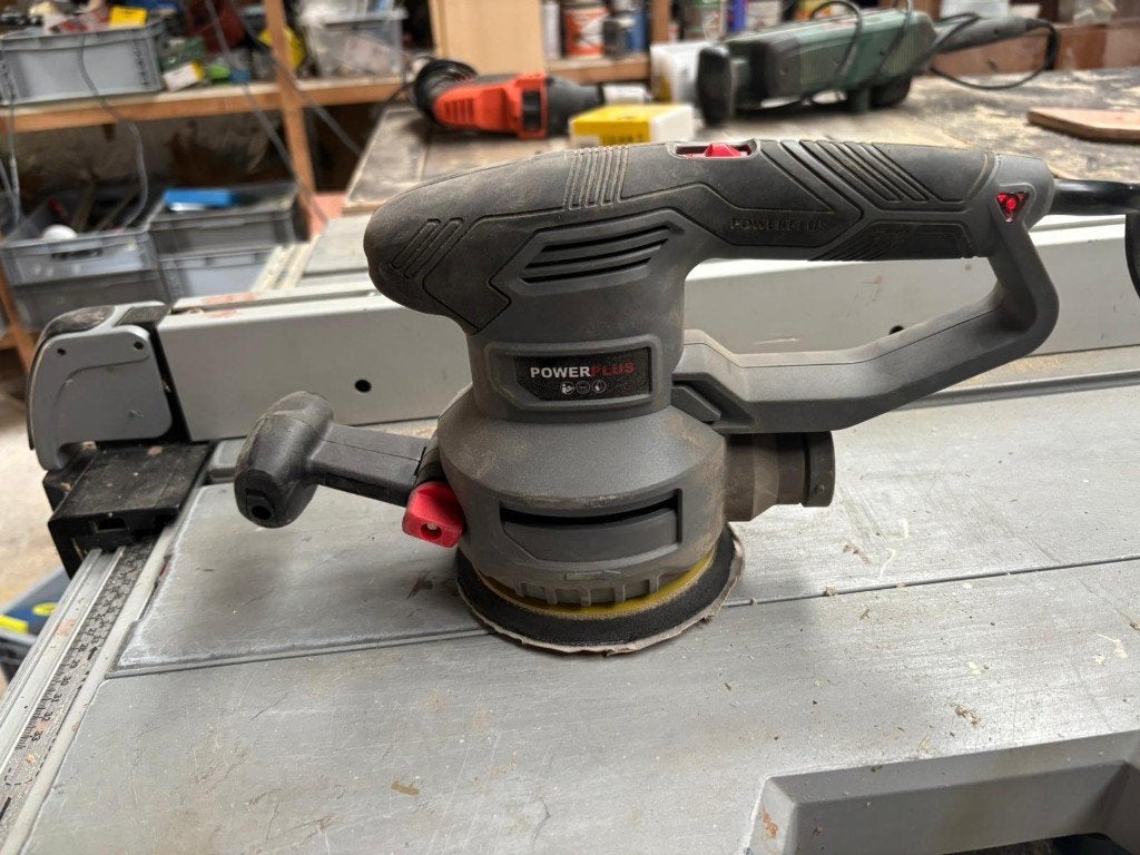 schuurmachine rond, Doe-het-zelf en Bouw, Ophalen, Gebruikt