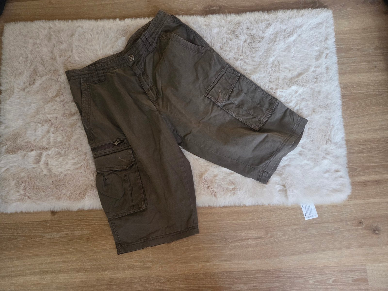 Short cargo Colombia kaki, Kleding | Heren, Ophalen, Overige kleuren, Zo goed als nieuw, Colombia