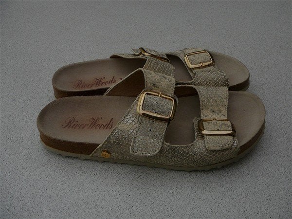 Mooie lederen aanstekers River Woods 41, Slippers, Overige kleuren, River Woods, Ophalen of Verzenden