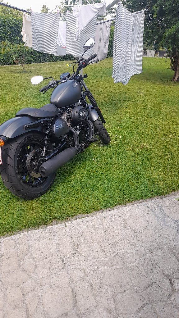 Hyosung bobber 125cc, Motoren, Motoren | Hyosung, 2 cilinders, Chopper, Gebruikt, Particulier