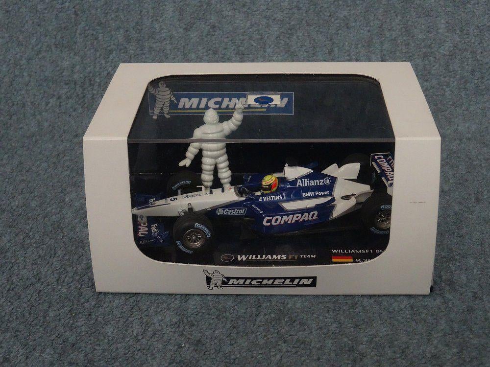F1 BMW Williams FW24 Schumacher zeldzame MICHELIN uitgave, Enlèvement ou Envoi, Utilisé, Voiture, MiniChamps
