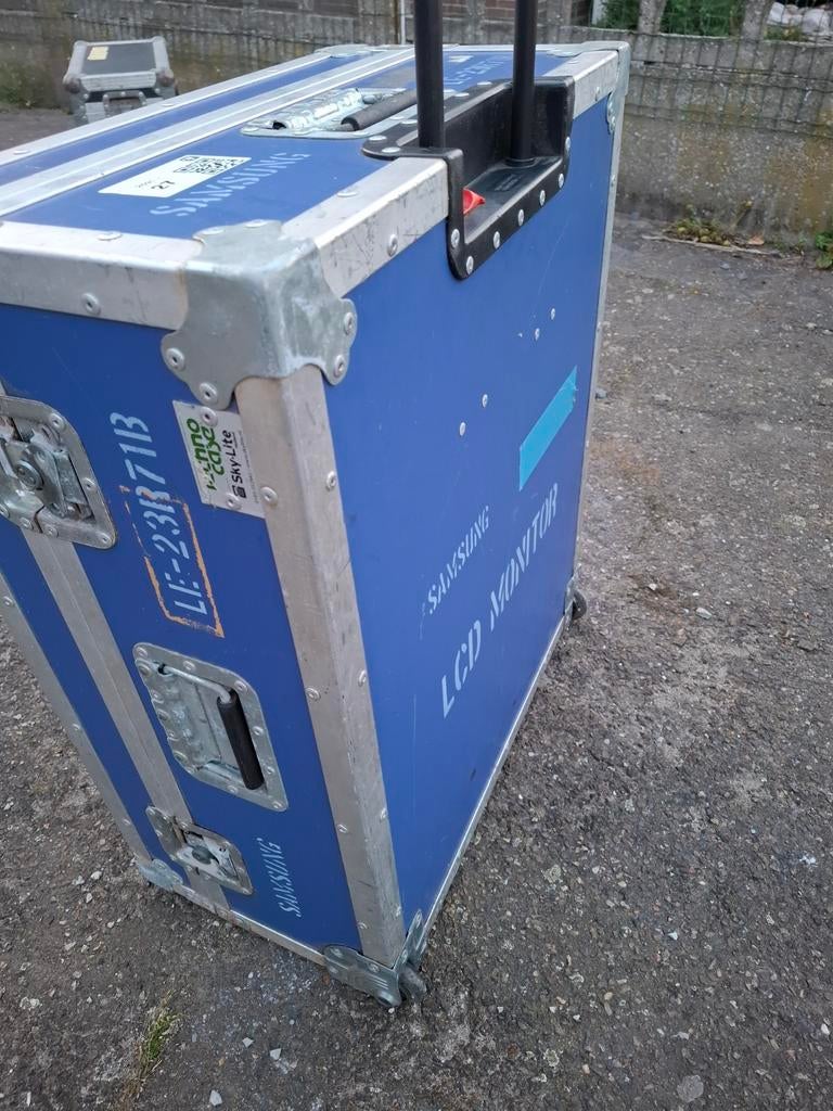 Compacte Flightcase op Wielen – 70x60x30 cm – Ideaal voor Ka, Muziek en Instrumenten, Ophalen, Flightcase