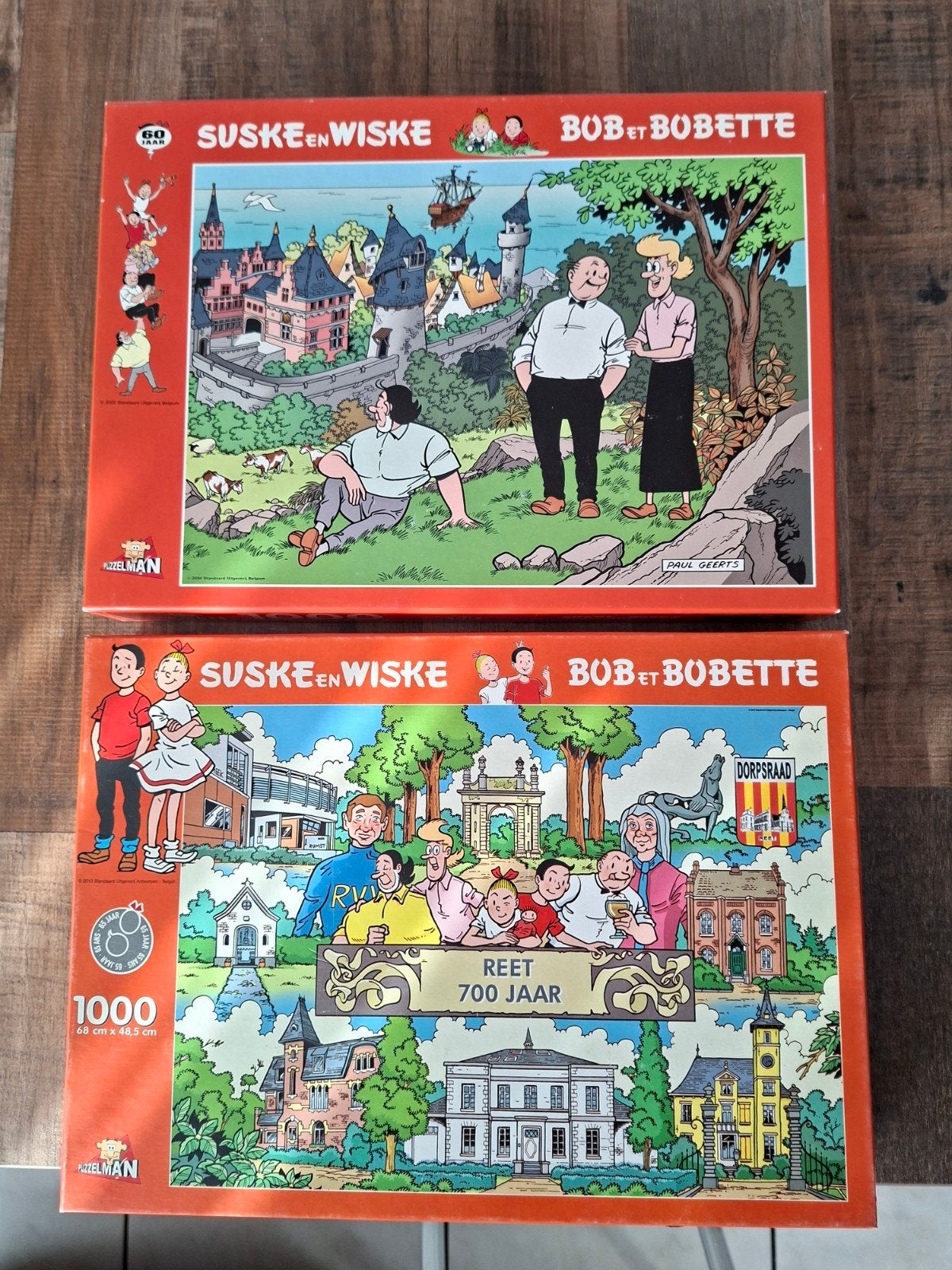 suske en wiske puzzels, Hobby en Vrije tijd, Ophalen of Verzenden