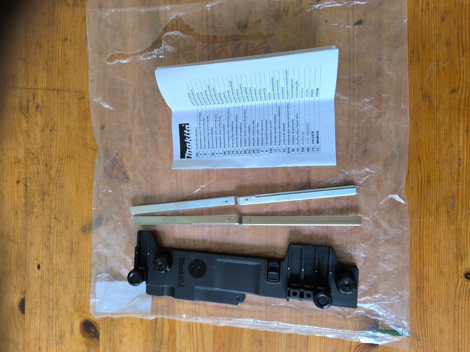 Makita geleiderail adapter, Ophalen, Nieuw